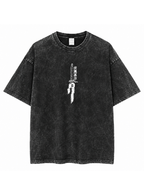 Black Blade Vintage Oversize Tee