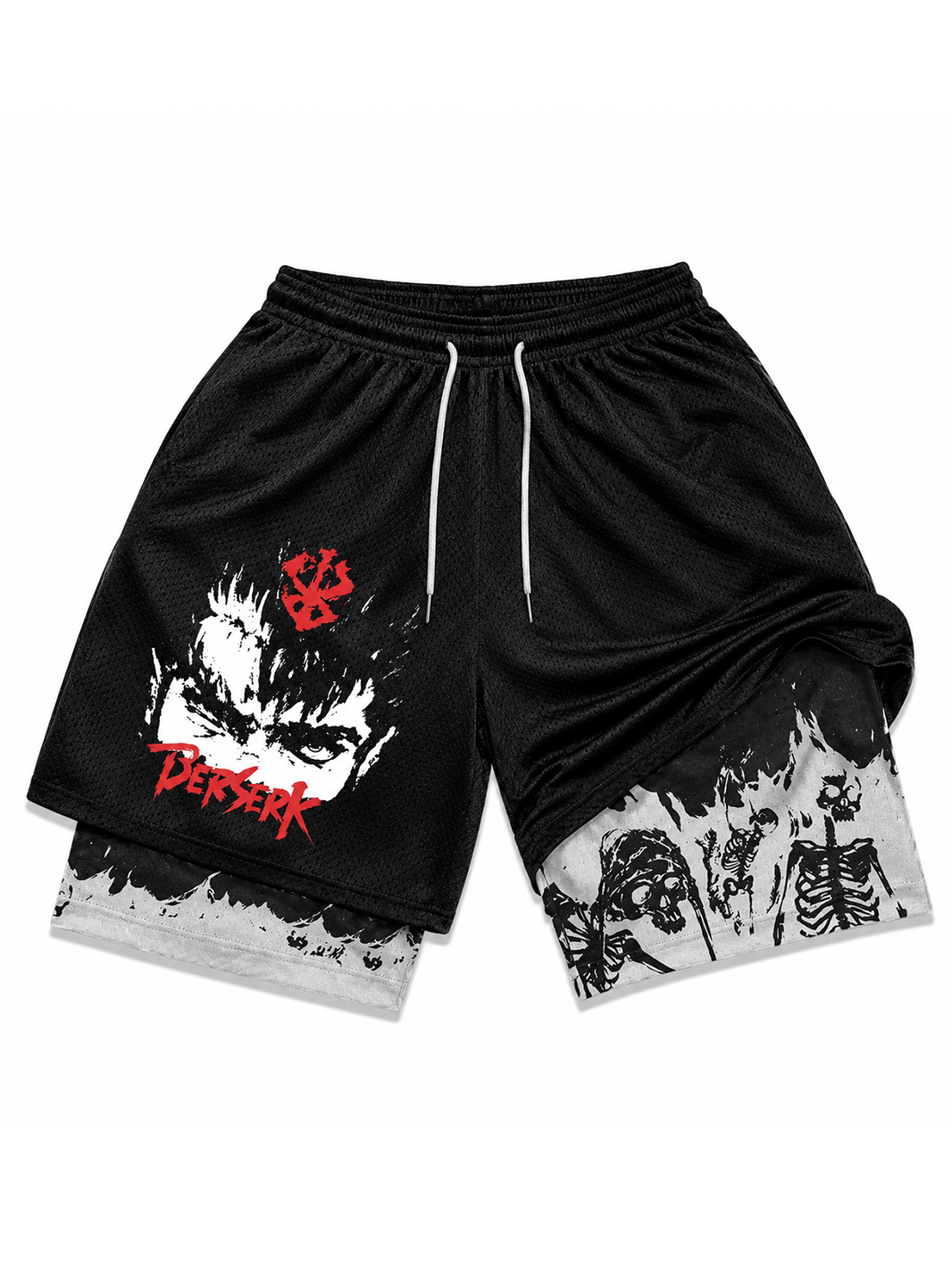 Black Swordsman Performance Shorts