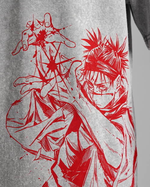 Blood Technique Vintage Oversize Tee