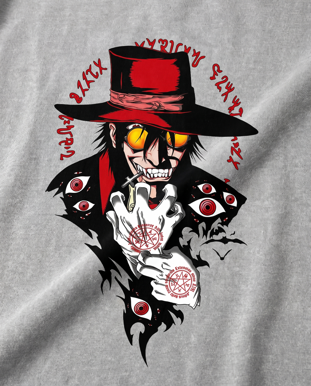 Crimson Alchemist Vintage Oversize Tee