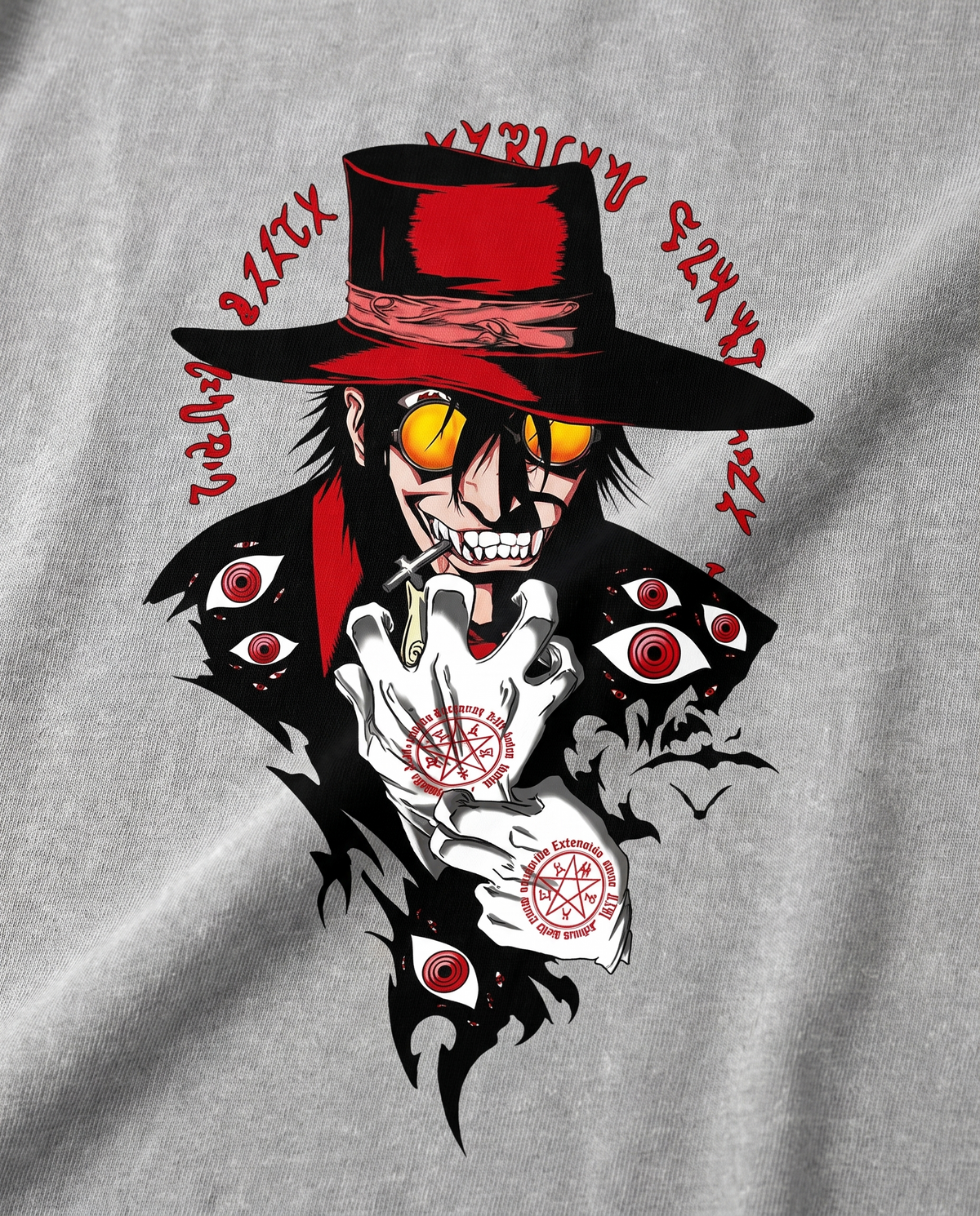 Crimson Alchemist Vintage Oversize Tee