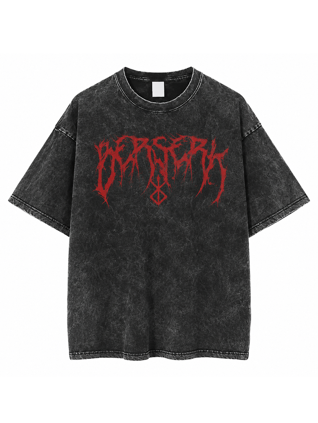 Crimson Curse Vintage Oversize Tee
