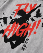 Fly High Vintage Oversize Tee