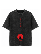 Red Sun Itachi Vintage Oversize Tee