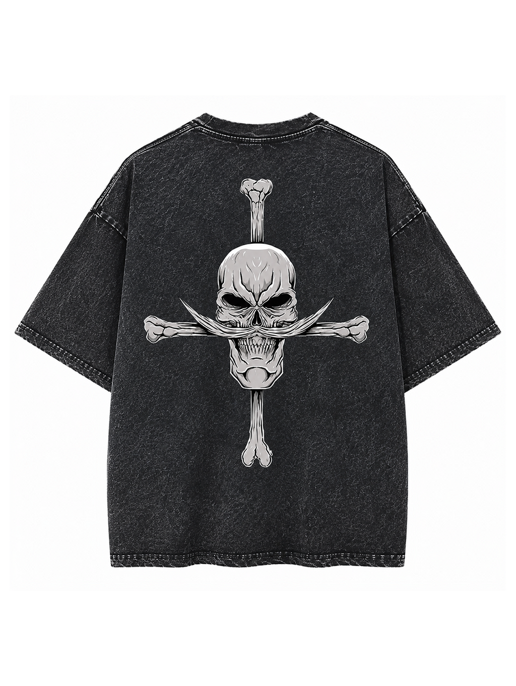 Skull Vintage Oversize Tee