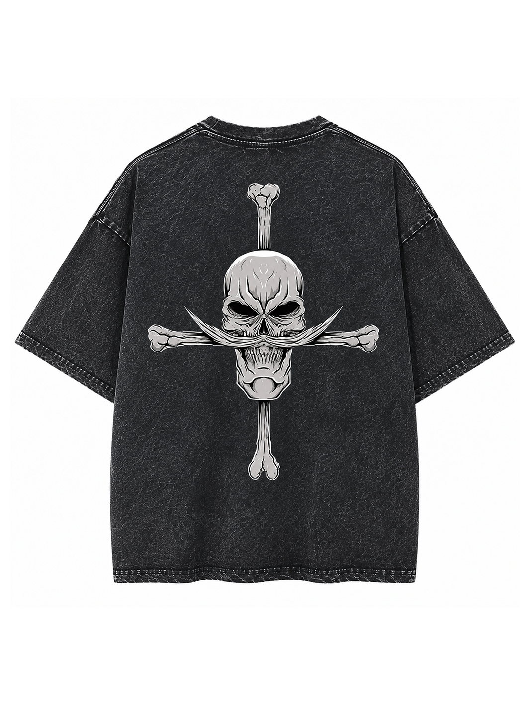 Skull Vintage Oversize Tee
