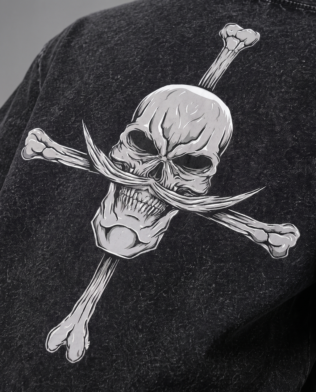 Skull Vintage Oversize Tee