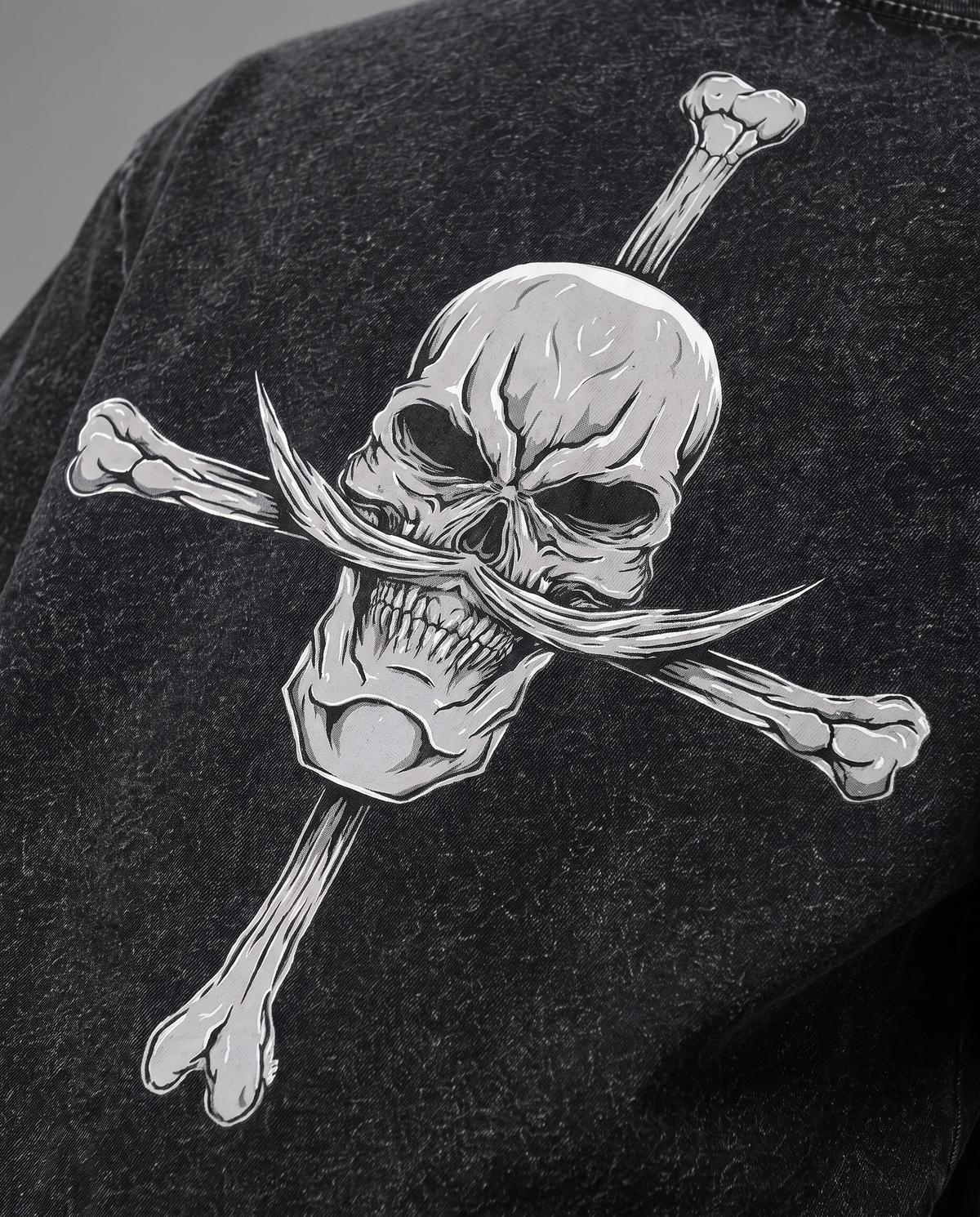 Skull Vintage Oversize Tee
