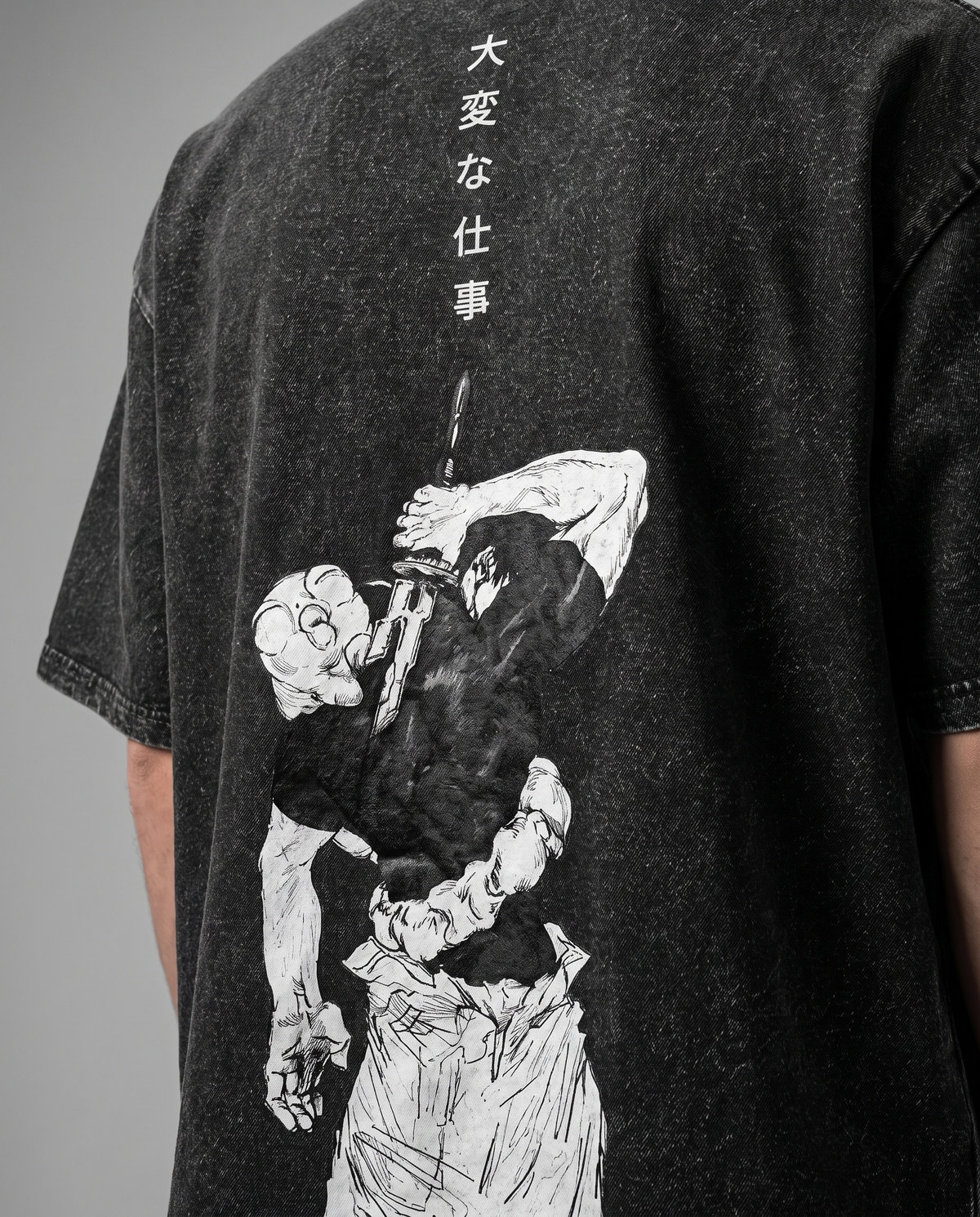 Worm Wrap Vintage Tee